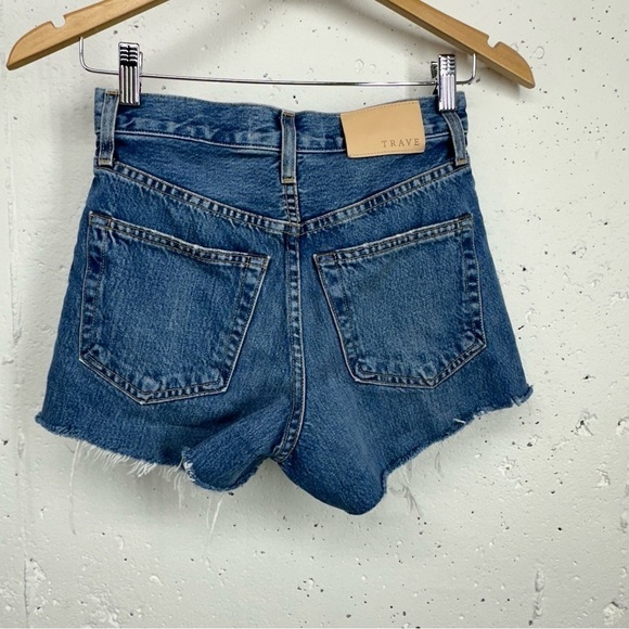 TRAVE size 23 High Waist Cut Off Jean Shorts - Picture 4 of 11